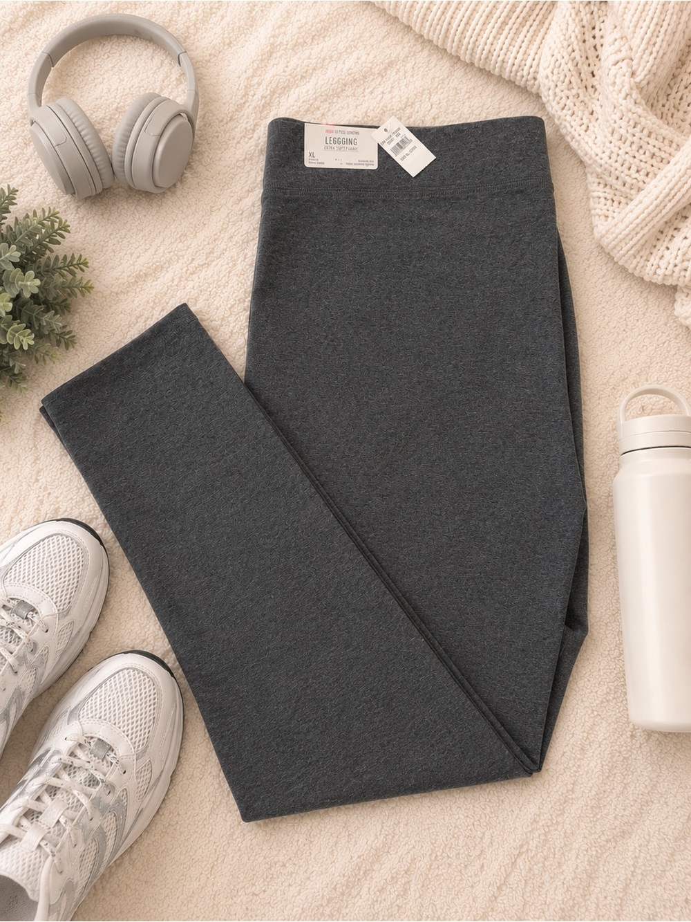 NWT American Eagle Soft Leggings XL Long Gray Full Length Stretch Pants